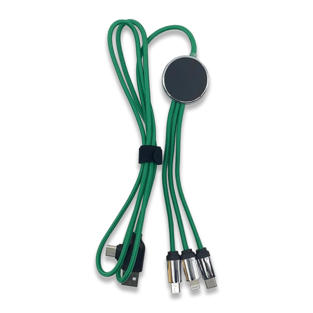 Işıklı Logo 60W Hızlı Type C Uçlu Data Transferli Şarj Kablosu