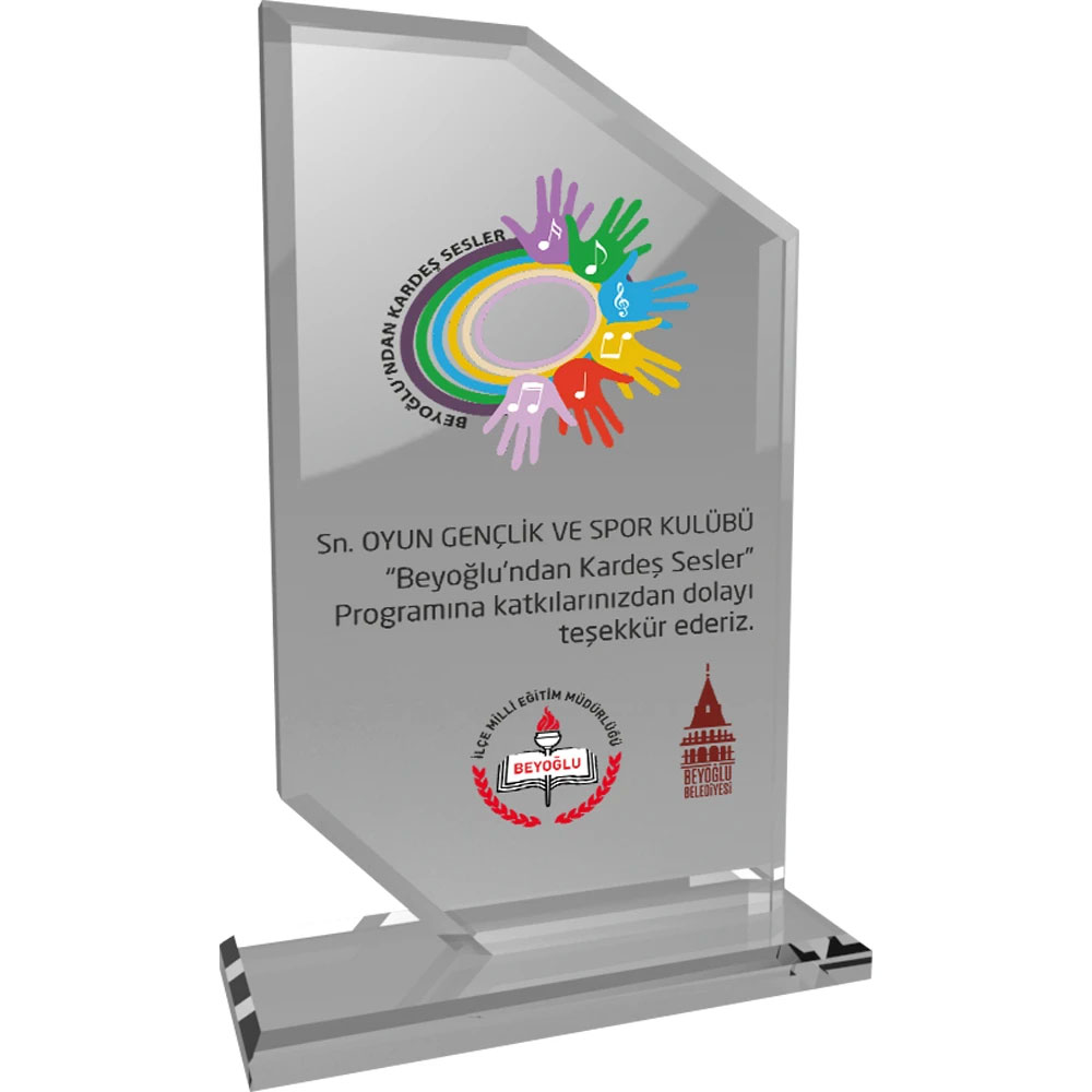  Kristal Plaket